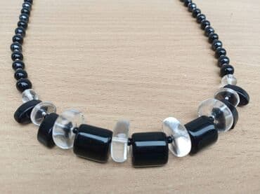 srebrni lancic cena: Ogrlica u Art Deco stilu Vintage ogrlica u Art Deco stilu iz 80 god — 1