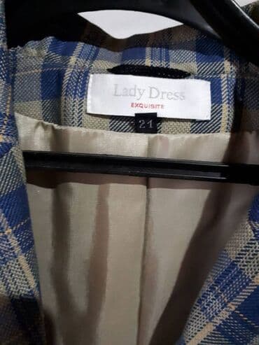 lidl lanene pantalone: 2XL (EU 44), Viscose, Plaid — 2