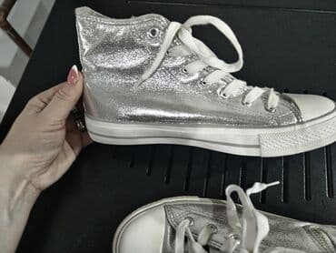 Women's Sneakers and athletic shoes: 40, bоја - Srebrna — 5