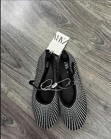 stefano obuca kraljevo: Nove Zara baletankice sa cirkončićima, broj 34 — 1