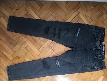 Farmerke: Muške pantalone svaki komad 300 din 1) Cargo pantalone W-Star, sivo — 3