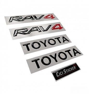 TOYOTA RAV4 - stikeri - 1333 📌 Opis: Samolepljivi stikeri izradjeni