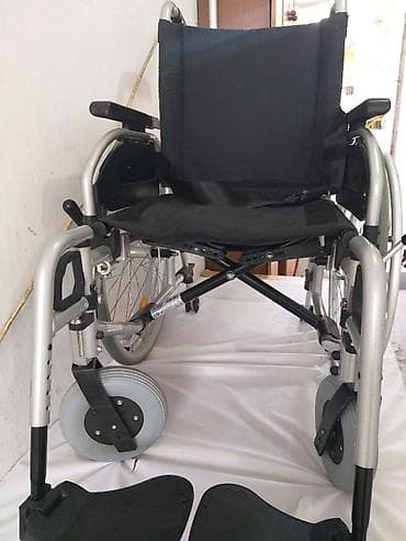 medicinski benzin lilly: Nemacka aluminijumska invalidska kolica cuvene marke BB, u veoma — 4