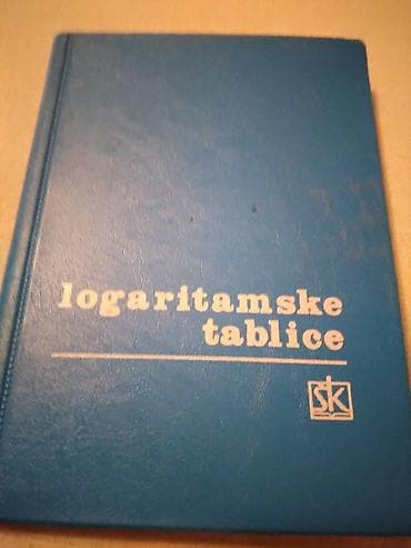 Knjiga:Logaritamske tablice 210 str. 1979. malo ostecena prazna