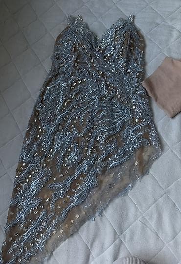 Dresses: Ženska svečana haljina – asimetrični mini model Prodajem prelepu — 1