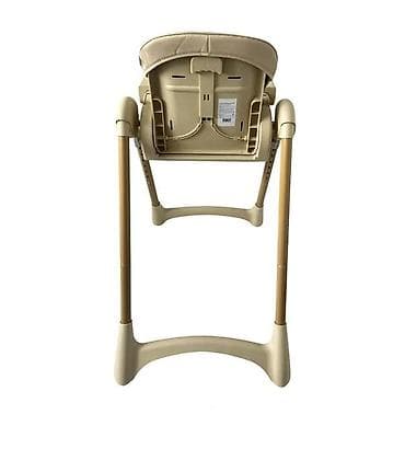 Nameštaj: Stolica za hranjenje BABY LINE LARA Y33 Premium – bež (šifra — 4