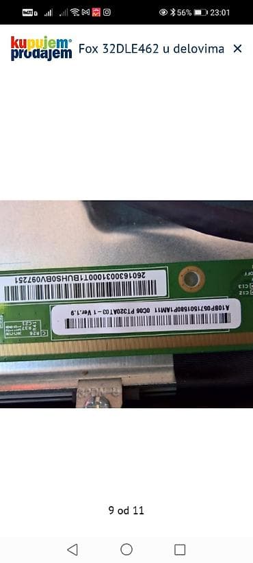 dozer za lekove: Fox 32DLE462 – delovi - Originalni delovi za LED TV Fox model — 9