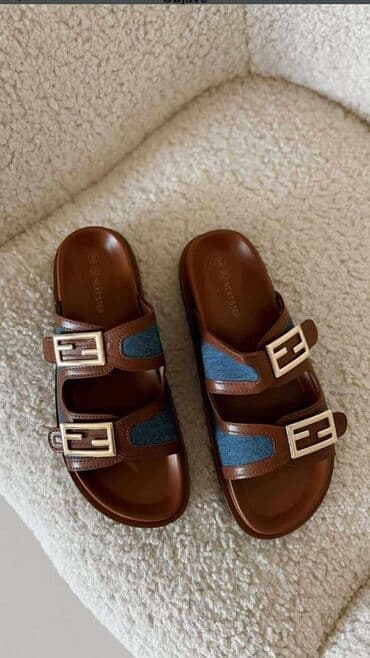 ženske zimske jakne c a: Fashion slippers, 38 — 5
