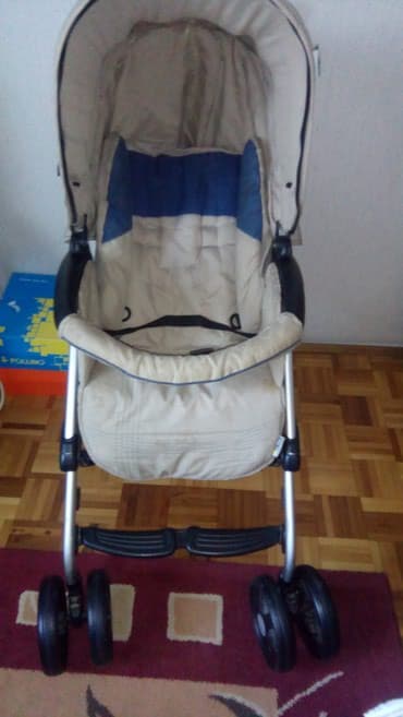 pidzame za decu iz jednog dela: Hauck trio sistem (kolica+nosiljka+auto sedište) Condor almond jeans — 2