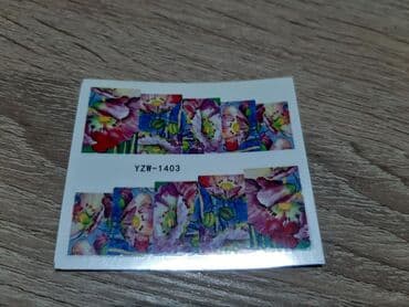 intimissimi srbija cene: Vodene slicice za nokte 
Cena je za komad 20din — 3