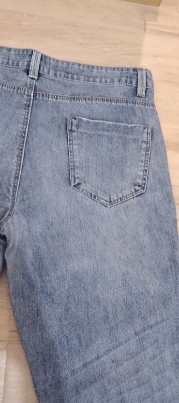 pantalone elipsa: Ženske farmerke Springfield, br.40, deblji teksas, kraći model, 100% — 5