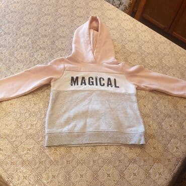 zvonaste pantalone za devojcice: H&M, With hood, 110-116 — 1
