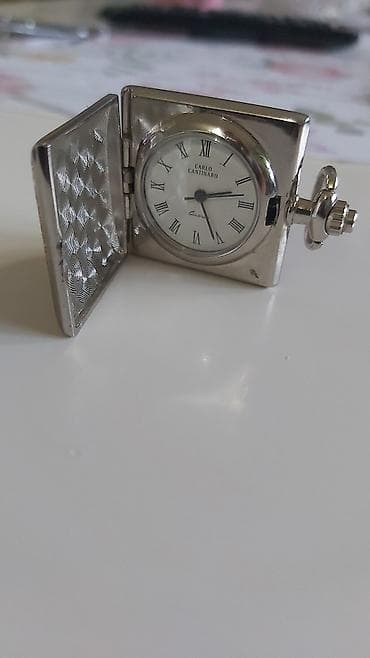 kombinezoni za svečane prilike: Džepni sat Carlo Cantinaro – kvadratni model sa poklopcem - Kućište — 3