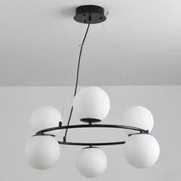 Stilski lusteri: Visilica luster Tip grla: E27 Broj mesta: 6 Napojn: 220V Materijal