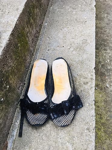 Slippers 39, color - Black