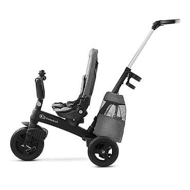 puma trenerke za bebe: Kinderkraft Easy Twist 2-u-1 tricikl – Platinum Grey (SKU: KKRETWIGRY) — 2