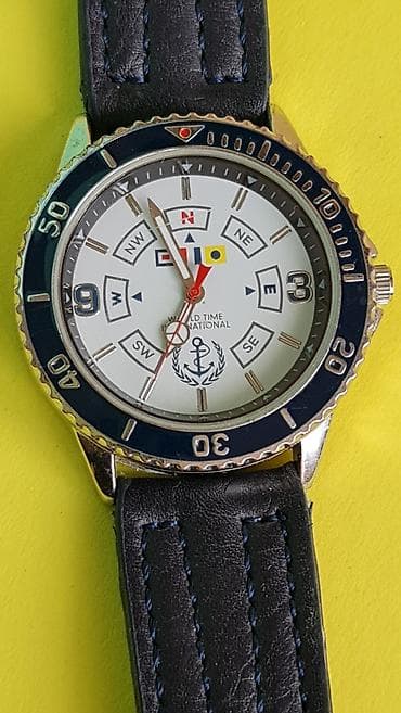 šajkača cena: WTI World Time International muški ručni sat – nauticki dizajn - — 8