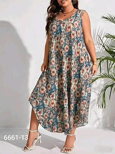 haljina vero modo: Letnja maxi haljina bez rukava – Emi Moda, Made in Italy - Kroj — 6