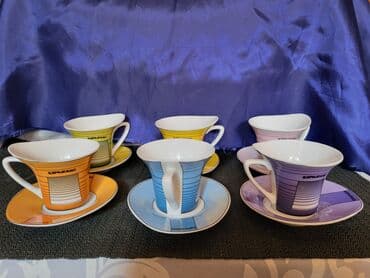 metalac solje za kafu cene: Soljice vintaz za espresso,kafu porcelanske. Soljice su perfektne,bez — 3
