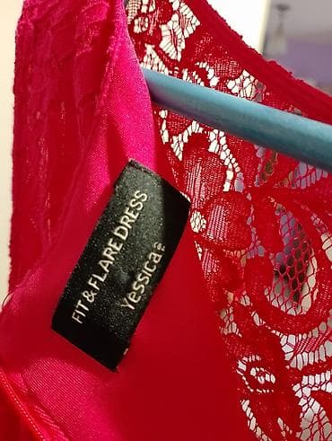 satovi ruma: Čipkana haljina – Yessica, model Fit & Flare - Boja: intenzivno — 4