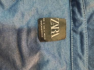 zara bluze i majice: Zara ženska teksas košulja/jaknica “Paris.” Moguc dogovor oko cene - — 3