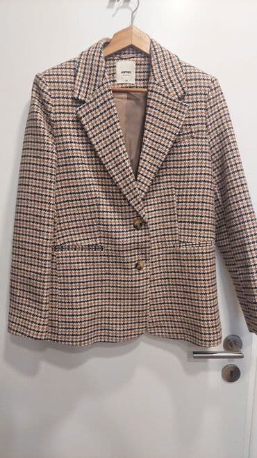 h: Pinko, M (EU 38), Viskoza, Karirani — 2