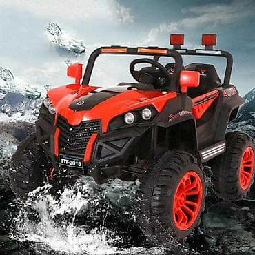 Džip terenac 4X4 - Crveni – Auto na akumulator za decu Šifra