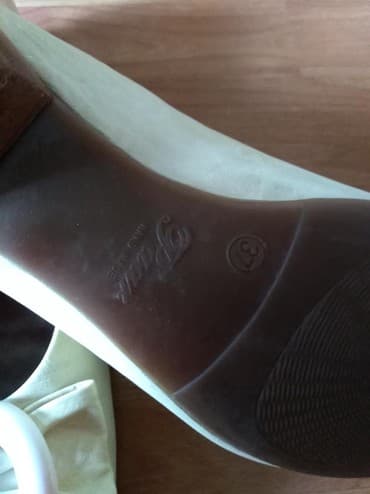 mokasine od prevrnute koze: Ballet shoes, Paar, 37.5 — 5
