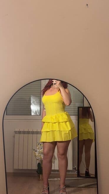 aplikator za sociva: Zara M (EU 38), color - Pink, Cocktail, With the straps — 2