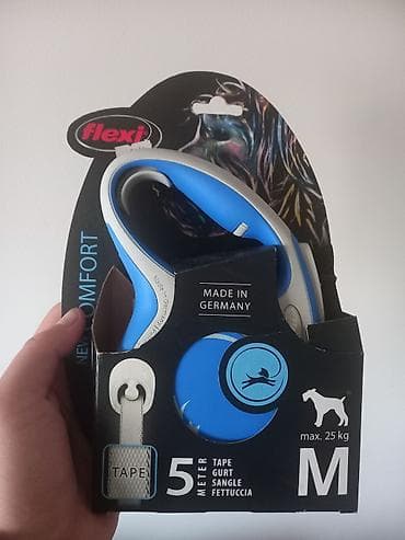 kavezi za golubove: Flexi New Comfort – automatska povodac traka za pse, veličina M - — 2
