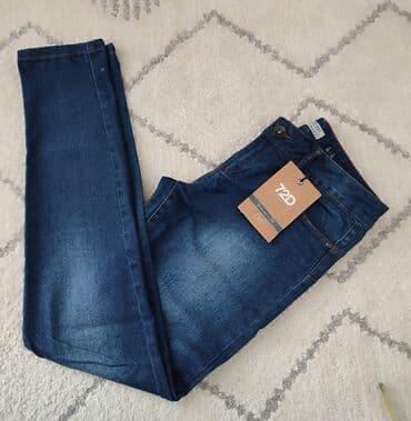 jednobojne pantalone: OVS farmerice Potpuno nove Poluobim pojasa 38 cm Dužina po — 4