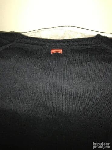 Sweaters: Original CAMPER dzemper L NOV 100% cotton Crna boja Ramena 5Ocm — 3