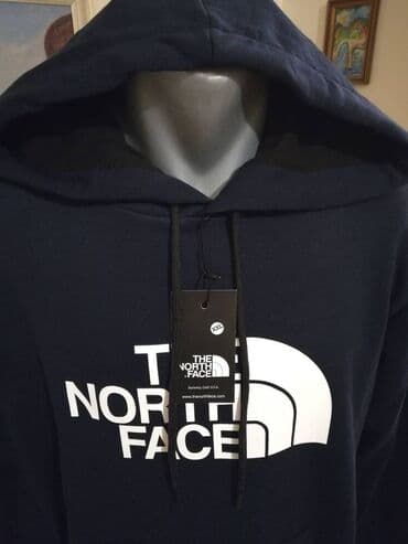 siroke pantalone za punije: Duks, 2XL (EU 56), The North Face, bоја - Tamnoplava, Sa kapuljačom — 2