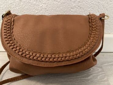 Shoulder bag, Material: Faux leather