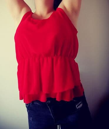 krem pantalone i bela kosulja: Blouses — 1