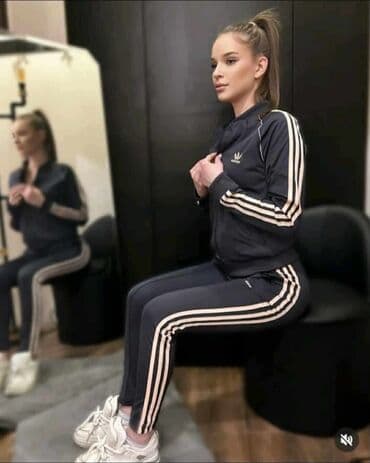 duks sa krznom: Adidas, L (EU 40), Stripes, color - Multicolored — 8