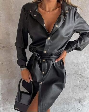 haljine od vestacke koze: A K C I J A.
Haljina
Eko koža
2200 din — 1