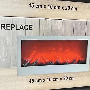 Home care products, Housewares: Dekorativni električni kamin – LED efekat plamena - Kompaktan — 1