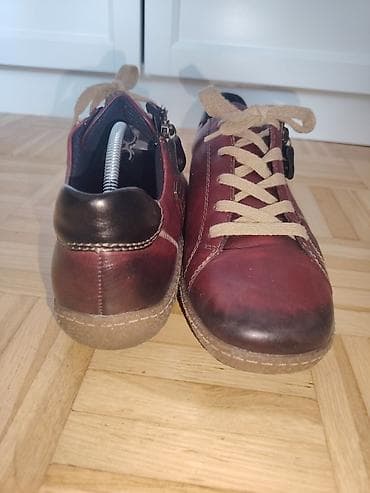 creeks patike: Kožne patike/crvene casual cipele UG 27,5cm - Materijal: prirodna — 7