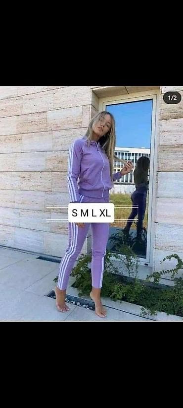 teget torbica: Dame’s trenerka komplet – gornji deo sa rajsferšlusom i donji deo — 8