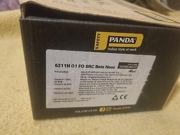 kožne patike: Radna obuća PANDA Safety – model 6211N 01 FO SRC Beta Neos - Brend — 4