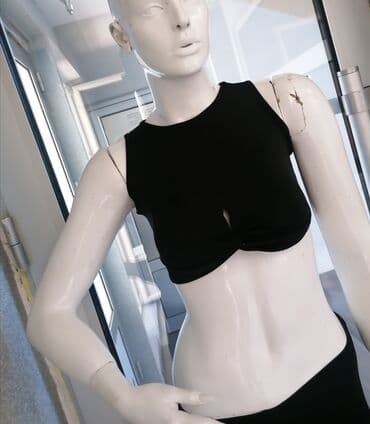 c a basic majice: S (EU 36), Lycra, color - Black — 4
