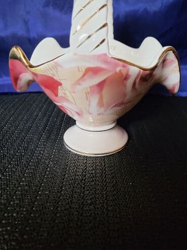 zemljane posude: Korpa nova,vintaz,bombonijera Limonz stil Harmony. Porcelanska — 2