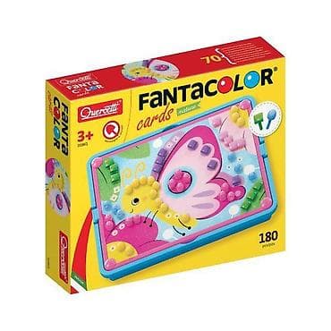 igrice za dečake: Kreativni set mozaik priroda – Quercetti Fantacolor Cards Nature — 1