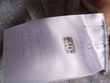 džemper sa rol kragnom: L (EU 40), Viscose, Single-colored, color - Grey — 4