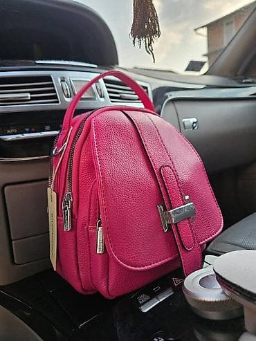 armani torbe: Torbice- više modela i boja - Ružičasti mini ranac: kompaktan gradski — 1