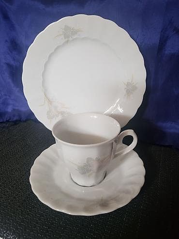 Set 1950g+ Escenbach porcelan Nemacka. Porcelanski set,perfektan,sve na lalafo.rs Set 1950g+ Escenbach porcelan Nemacka. Porcelanski set,perfektan,sve