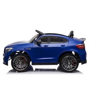 deciji dzipovi na akumulator cene: Džip Mercedes‑Benz AMG GLC 63S Coupé – plavi (licencirani dečiji — 3