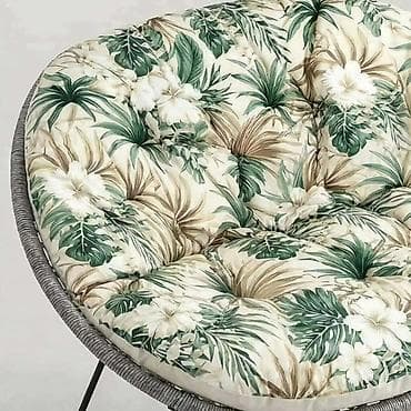 forma ideale trosedi dvosedi i fotelje: Jastuk/uzglavlje za lounge fotelju – papasan/školjka oblik - Mekan — 1