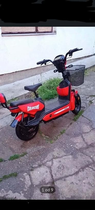 tepisi za auto: COLOSSUS Električni skuter 270 evra Kontakt telefon Baterija — 6